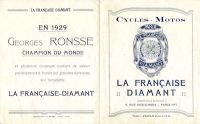La Francaise Diamant Programm 1929