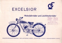 Excelsior Motorfahrrad Prospekt 1932