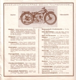 Excelsior Programm ca. 1930