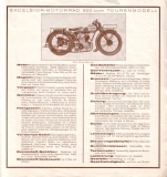 Excelsior Programm ca. 1930