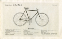 Excelsior Fahrrad Programm 1914