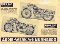 Preview: Ardie Programm 1938 -Es wird Zeit!-