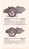 Favorit Seitenwagen Programm 1930er Jahre