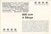 Preview: Tornax U 60 / S 60 Prospekt 1930er Jahre