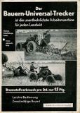 Bauern-Universal-Trecker Westfalia Prospekt 1930er Jahre