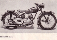 Express Radex 125 brochure 1950s