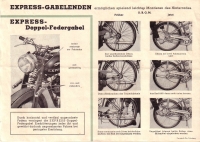 Preview: Express Motorfahrrad SL 104 u. SL 105 Prospekt ca. 1939 Preview: Express Motorfahrrad SL 104 u. SL 105 Prospekt ca. 1939