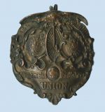 Anstecker Allgemeine Radfahrer Union ca. 1890-1900