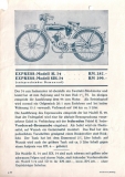 Express Kleinkraftrad brochure 1934