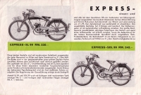 Preview: Express Kleinkraftrad SL99 SDL99 SL98 K100 Prospekt ca. 1936
