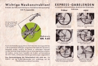 Preview: Express Kleinkraftrad SL99 SDL99 SL98 K100 Prospekt ca. 1936