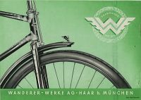 Wanderer Fahrrad Prospekt ca. 1954