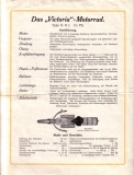 Preview: Victoria K.R. I 3,75 PS Prospekt 1921 Preview: Victoria K.R. I 3,75 PS Prospekt 1921