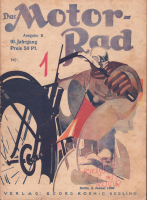 Das Motorrad 1930 Heft 1