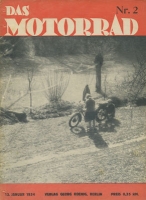 Das Motorrad 1934 Heft 2