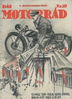 Das Motorrad 1934 Heft 10