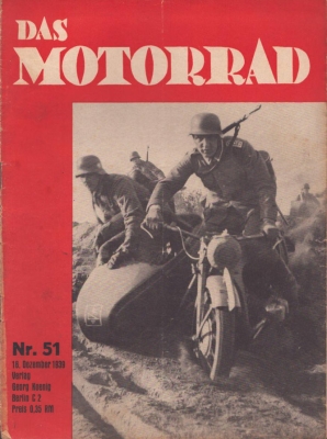 Das Motorrad 1939 Heft 51