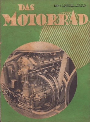 Das Motorrad 1940 Heft 1