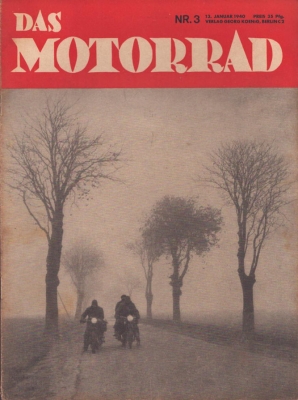Das Motorrad 1940 Heft 3