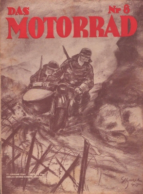 Das Motorrad 1940 Heft 8