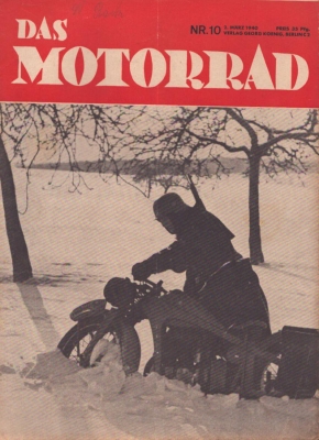 Das Motorrad 1940 Heft 10