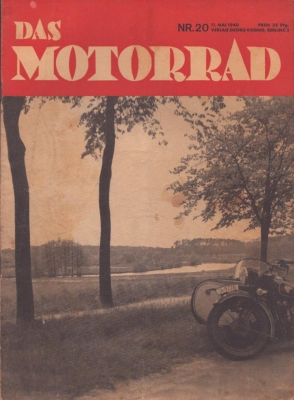 Das Motorrad 1940 Heft 20