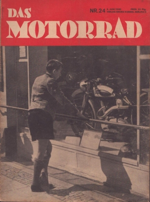 Das Motorrad 1940 Heft 24