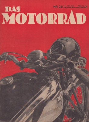 Das Motorrad 1940 Heft 26