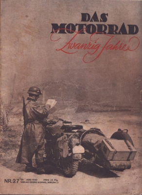 Das Motorrad 1940 Heft 27