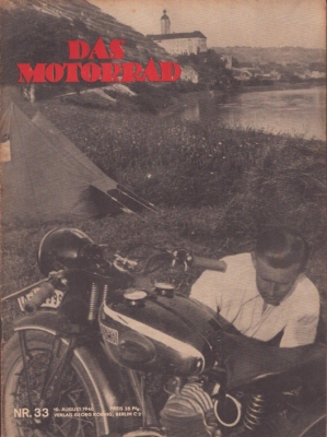 Das Motorrad 1940 Heft 33