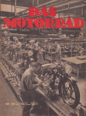 Das Motorrad 1940 Heft 38