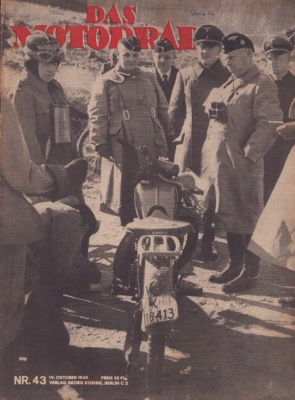 Das Motorrad 1940 Heft 43
