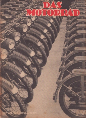 Das Motorrad 1940 Heft 49