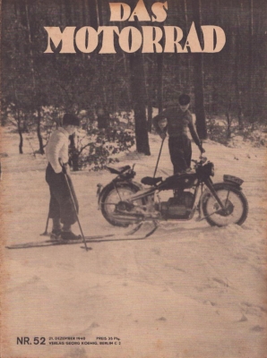 Das Motorrad 1940 Heft 52
