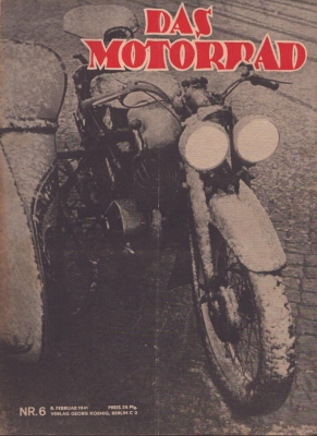 Das Motorrad 1941 Heft 6