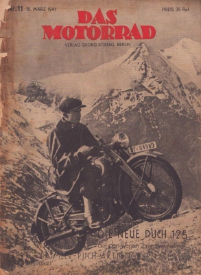 Das Motorrad 1941 Heft 11