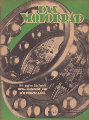 Das Motorrad 1941 Heft 23