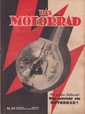 Das Motorrad 1941 Heft 24
