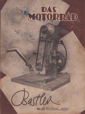 Das Motorrad 1941 Heft 30