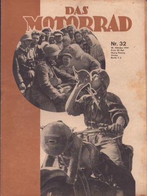 Das Motorrad 1941 Heft 32
