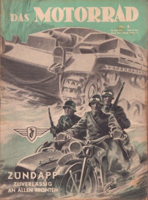 Das Motorrad 1942 Heft 8
