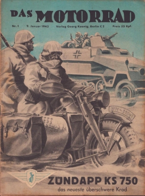 Das Motorrad 1943 Heft 1