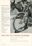 Preview: Kreidler Reise Prospekt 1953