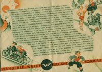 Wanderer Motorfahrrad Programm 2.1936