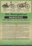 Wanderer Motorfahrrad Programm 12.1939