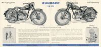 Preview: Zündapp DB 202 Prospekt 1952 Preview: Zündapp DB 202 Prospekt 1952