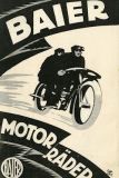 Baier 200/249 ccm Motorrad Prospekt 1924