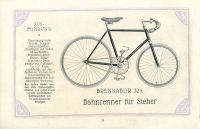 Brennabor program bicycle 1922/23