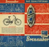 Brennabor Fahrräder Prospekt 1930er Jahre