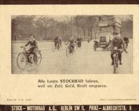 Stock Leichtmotorrad Prospekt 9.1925